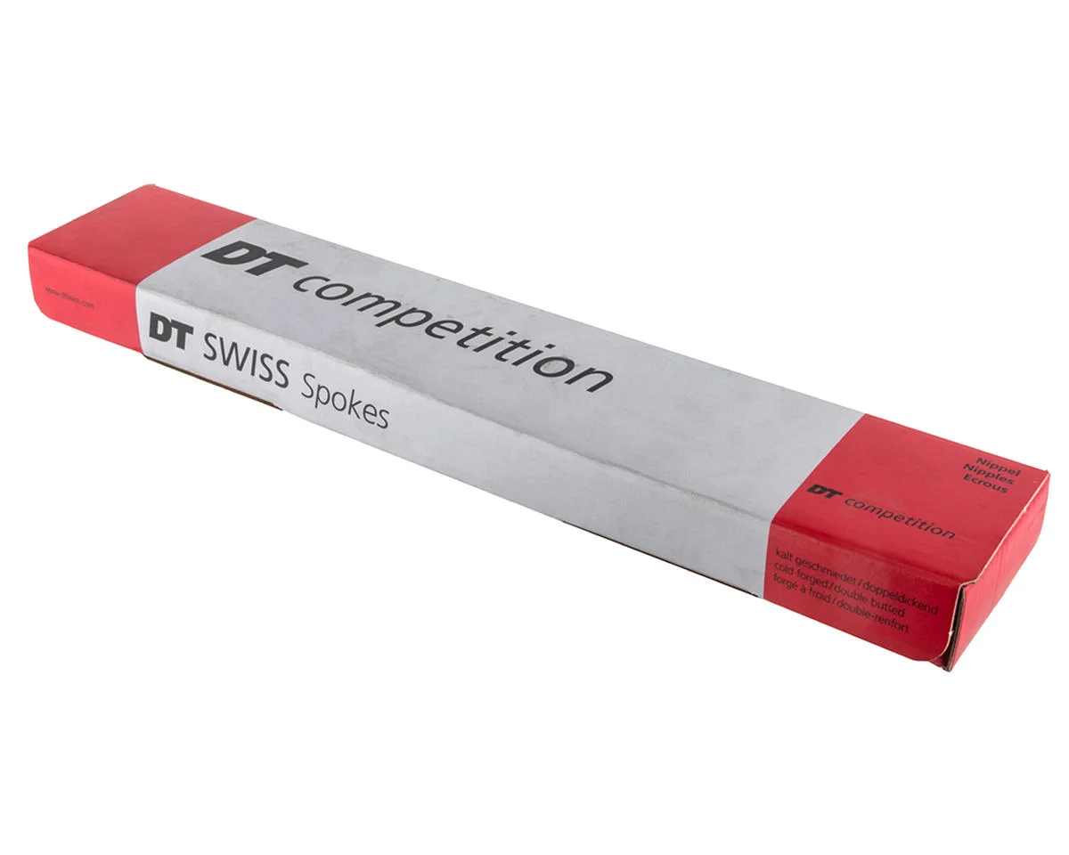 DT Swiss Competition J-Bend Spoke (Silver) (2.0/1.8/2.0mm) (187mm) (Box of 100) - view 2